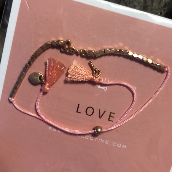 NWT Stella & Dot Pink Love Bracelet - Picture 2 of 4